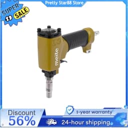 1170 Portable Decorative Aluminum Alloy Nail Gun Pneumatic Nailer with Nail Board for Wood-nailing Work