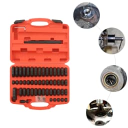 51Pcs Disc Bearing Seal Driver Pressure Disc Tool Set Bushing Iron Car Accessories Workshop Repair Tools