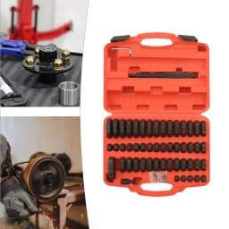51Pcs Disc Bearing Seal Driver Pressure Disc Tool Set Bushing Iron Car Accessories Workshop Repair Tools