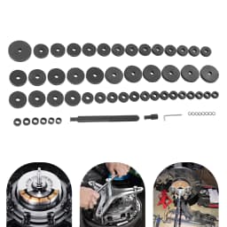 51Pcs Disc Bearing Seal Driver Pressure Disc Tool Set Bushing Iron Car Accessories Workshop Repair Tools