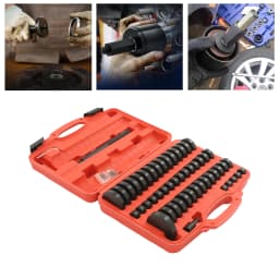 51Pcs Disc Bearing Seal Driver Pressure Disc Tool Set Bushing Iron Car Accessories Workshop Repair Tools