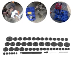 51Pcs Disc Bearing Seal Driver Pressure Disc Tool Set Bushing Iron Car Accessories Workshop Repair Tools