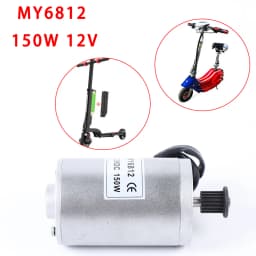 12V 150W Electric Brushed DC Motor Replacement for E-bike Scooter MY6812
