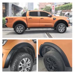 Fender Flares Wheel Arch Extension For Ford Ranger 2015-2023 Wildtrak Limited XTL XL XLS Double Cabin Car Accessories