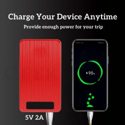 GKFLY 12V 2000A Car Jump Starter Emergency Battery Booster Multifunction 44.4Wh Portable Power Bank Laptop Charger Auto Starter