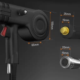 Spool Gun For AIM145/HIM200 Welding Machine 3m 4 Pins Plug European Connector Portable MIG Handheld Welding Gun Accessories