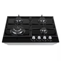 TopStrong 4-Burner Glass Ceramic Built-in Hob Natural Gas Propane Gas Hob