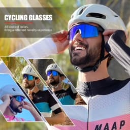 Kapvoe Outdoor Cycling Sunglasses Women Sports Running Mountain Eyewear Men MTB Road Driving Bicycle Glasses Bike UV400 Goggles