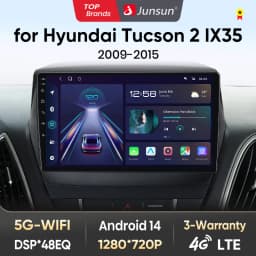 Junsun Car Radio For Hyundai Tucson 2 ix35 2009 - 2015 wireless CarPlay Android Auto car intelligent systems No 2 din 2din DVD