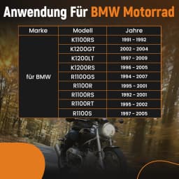 Fuel Pump For BMW K1100 R850R R1100S R1100R R1100RS R1150R R1150GS R1150RT R1200 Intank Replacement for R1100RT R1150GS 16121464696