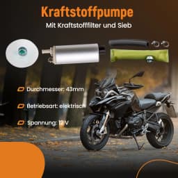 Fuel Pump For BMW K1100 R850R R1100S R1100R R1100RS R1150R R1150GS R1150RT R1200 Intank Replacement for R1100RT R1150GS 16121464696
