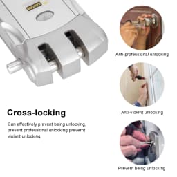 Wafu 019 Door Lock WiFi Smart Lock Remote Control Locks Electronic Wireless Keyless Door Locks Dealbolt Lock