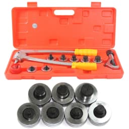 Pipe Expander Tool With Tube Cutter 7 Heads 10-28mm Pipe Crimping Manual Pliers Metal Tube Expansion Tool Kit