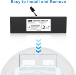 Li-ion Battery for Xiaomi Mijia Mi Robot Vacuum-Mop 2S /Mop P Sweeping and Cleaning Robot,18650 4S1P 14.4V 3500mAh STYTJ02YM