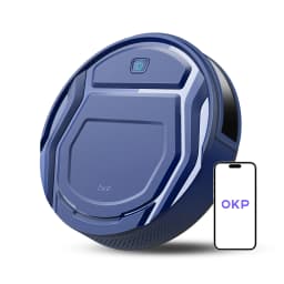 OKP K2 Robot Vacuum Cleaner,2000Pa Powerful Suction, 120Mins Runtime, Automatic Self-Charging, Wi-Fi/App/Alexa Contro