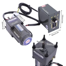 220V Motor Speed Controller, Speed Adjustable Regulator Gear Motor (20k) 6W 20K Speed Control Motor And Speed Governor - 220V