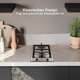TopStrong 2-burner Stainless Steel with Automatic Flame Protection, Natural Gas Propane Built-in Gas Hob YYEUGCT-S02