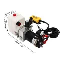 Hydraulic Pump for Dump Trailer Hydraulic Power Unit 12V Single Acting Dump Truck Hydraulic Pump
