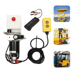 Hydraulic Pump for Dump Trailer Hydraulic Power Unit 12V Single Acting Dump Truck Hydraulic Pump