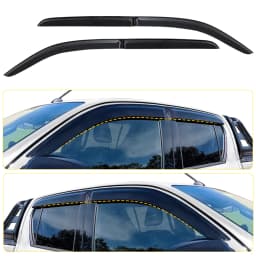 Window Visor Wind Deflector For Toyota Hilux 2015-2020 4PCS/Set Double Cabin Accessories Car Styling
