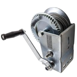 10M Heavy Duty 3500lb Hand Winch Manual Hook Cable Puller Boat Trailer