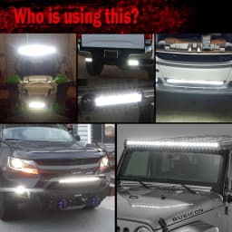 CO LIGHT Super Bright LED Light Bar 6D 8-50inch Offroad Combo Led Bar for Lada Truck 4x4 SUV ATV Niva 12V 24V Auto Driving Light