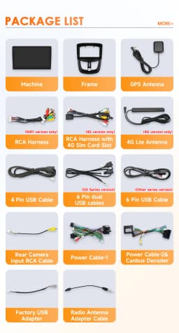 9" Hizpo 2Din Andoird14 Car Radio for Peugeot 207CC 2006 - 2015 Snapdragon 6115 GPS RDS DSP 4G BT Auto CarPlay 360° Camera