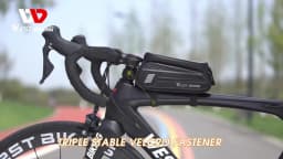 WEST BIKING Bicycle Top Tube Bag 7.0 Inch Phone Bag Waterproof Front Frame Cycling Bag Sensitive Touch Screen MTB Road Bike Bag