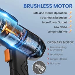 6-IN-1 Cordless High Pressure Car Washer Water Gun Home Garden Cleaning Washing Machine Gun Rechargeable Battery Pressure Washer