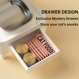 Elevated Cat Feeder Holder 95 mm 120 mm 145 mm Adjustable Height Cats Food Dispenser Bracket For Kitten Adult Cat Pet Supplies