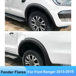 3'' Slim Fender Flares Wheel Arch for Ford Ranger T7 PX2 MK2 2015 2016 2017 2018 Models Matte Black Mudguard 4X4 Car Accessories