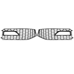 For Audi A4 B8.5 S-line S4 RS4 2013-2015 Honeycomb Front Fog Light Grille Cover