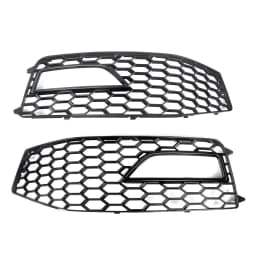 For Audi A4 B8.5 S-line S4 RS4 2013-2015 Honeycomb Front Fog Light Grille Cover