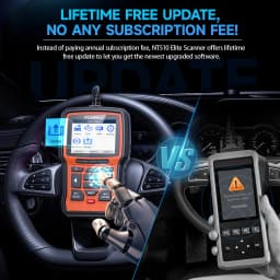 FOXWELL NT510 Elite OBD2 Scanner All System SAS DPF BRT Multi Reset Bi-Directional Test Auto Car Diagnostic Tool