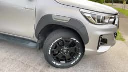 Fender Flares Wheel Arch for Toyota Hilux 2015-2020,2021-2024 Models 4X4 Car Auto Part Accessories 6pcs/Set Car Styling