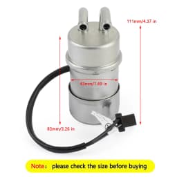Artudatech Fuel Pump Assembly Fit for Suzuki VS 700 750 1400 Intruder 15100-38A00 15100-38A01