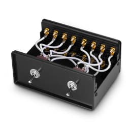 Nobsound Mini Passive 2-IN-2-OUT Power Amplifier / Speaker Switcher Box Stereo Audio A/B Selector Splitter