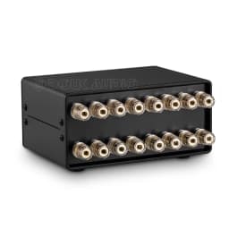 Nobsound Mini Passive 2-IN-2-OUT Power Amplifier / Speaker Switcher Box Stereo Audio A/B Selector Splitter