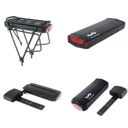 36V21AH Rear Rack Ebike Battery 52v 30ah Lithium Batteria 18650 21700 48V 14Ah for Electric Bicycle 250W 350W 500W 750W 1000W