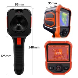 IR Resolution Infrared Thermal Imager Handheld 300,000 Pixels Thermal Imaging Camera with Color Display Screen