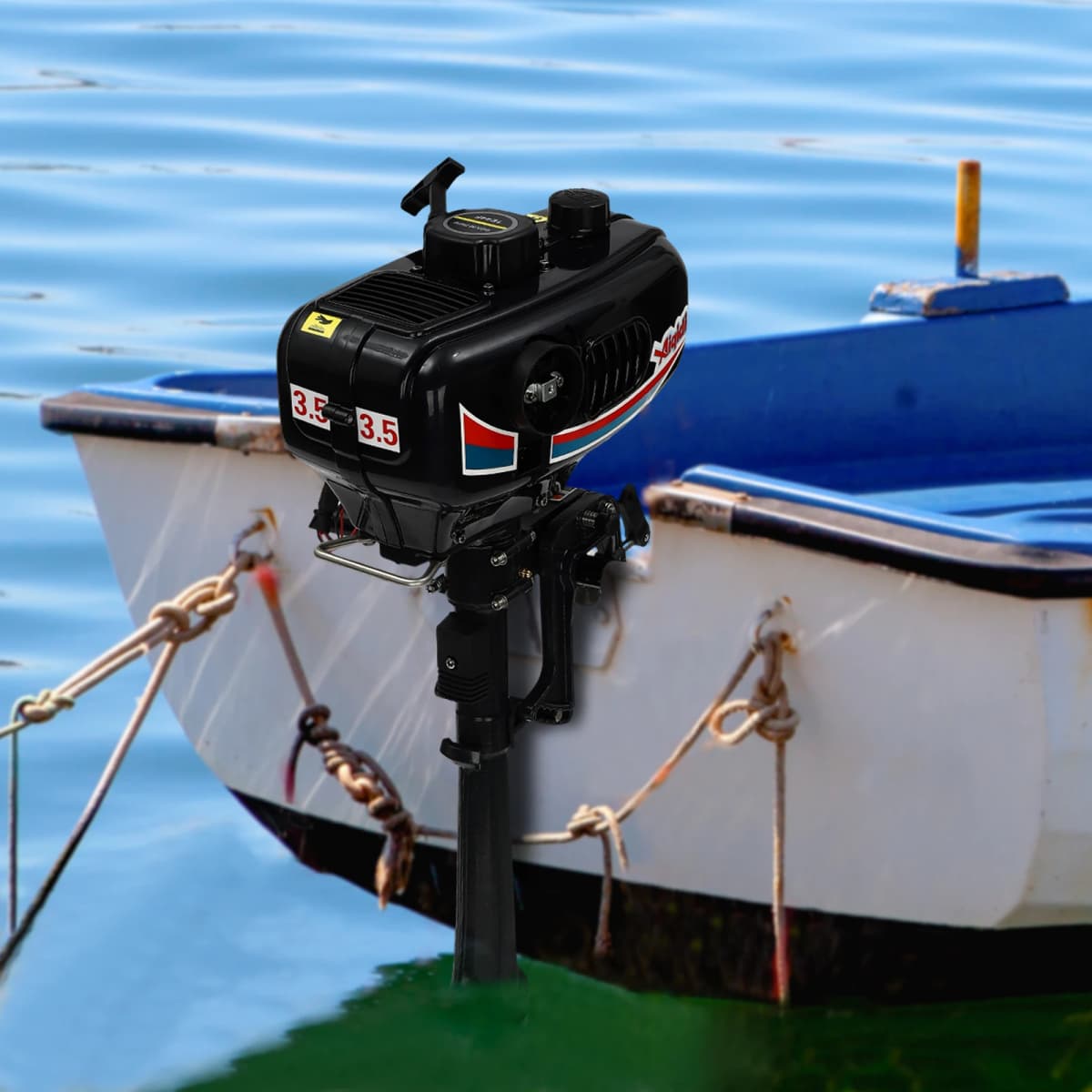 52CC 2 Stroke 3.5HP Outboard Motor Fishing Boat Engine