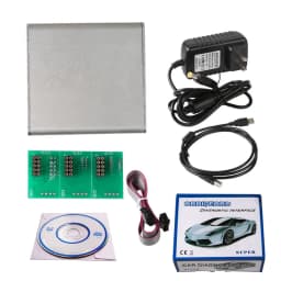 ECU Helper BDM100 V1255 Programmer ECU Chip Tuning BDM 100 Code Reader Remapping LED BDM Frame LED 4pcs Probe Pens BDM Probe