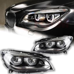 AKD Car Styling Lamp for BMW 7 Series F01 F02 Headlights 2008-2015 740i 730i 735i LED Headlight Projector Lens DRL Automotive Accessories