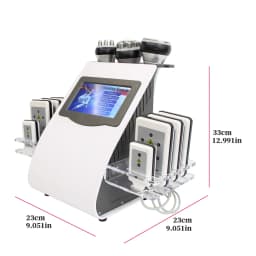 AOKO NEW 6 in 1 40K Vacuum  Cavitation Weight Loss Devic  Machine SPA Weight Loss Slimming Cellulite Removal Vacuum Body