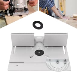 Rust-Proof Trimming Tools Router Table Insert Plate Woodworking Engraving Machine Flip Plate Easy to Clean DIY Tool