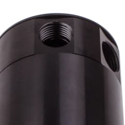 Universal 3 Port Oil Catch Can Reservoir Air-Oil Separator Racing Baffled Alloy