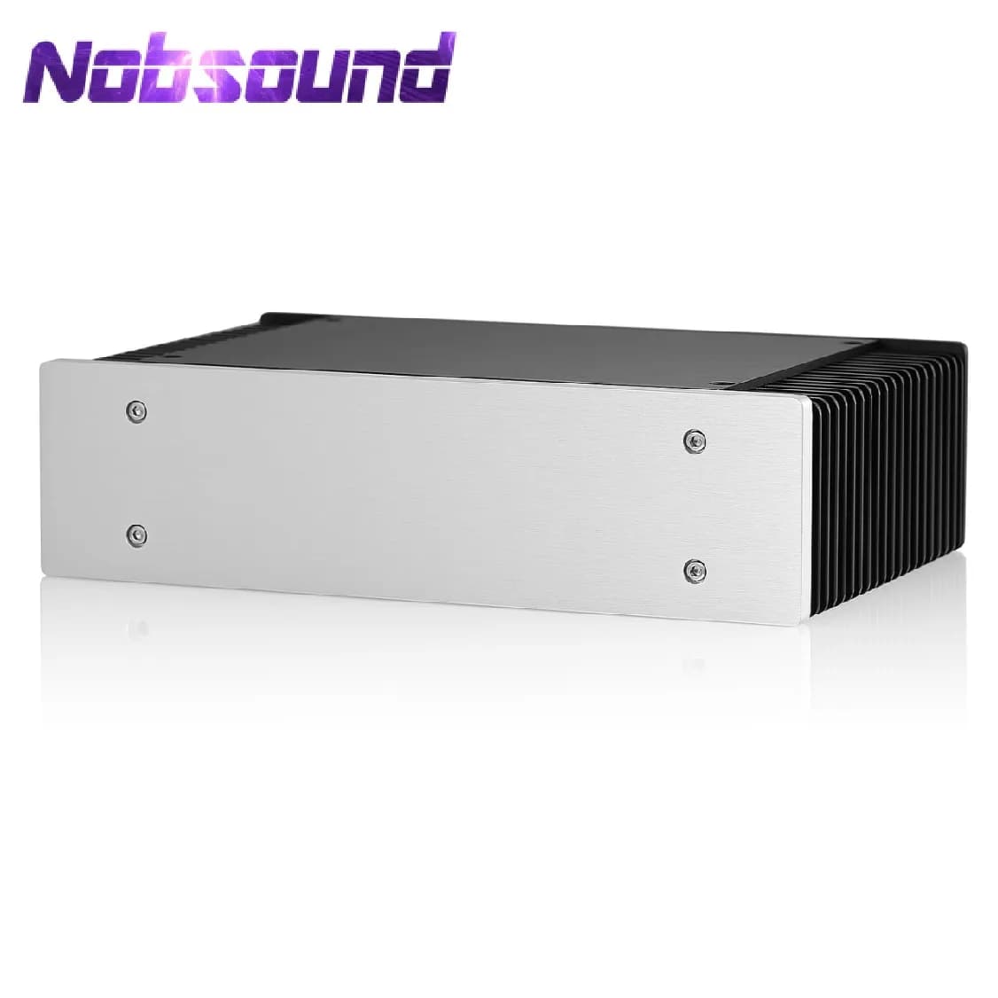 Nobsound Aluminum Housing for DIY Amplifier Amplifier Chassis Metal Case Enclosure Box