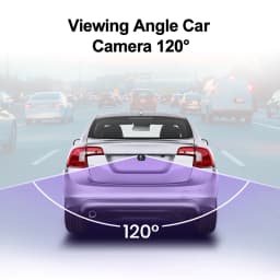 Junsun Car Rearview Camera AHD 720P Resolution Water Proof 140 ° Wide-Angle Reverse Backup Parking Camera For Car Radio