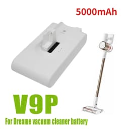 Original 5000mAh Battery For Dreame V9 V9P XR V10 VVN3 VVN4 V8 Replacement Battery Handheld Cordless Vacuum Cleaner Accessory