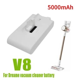 Original 5000mAh Battery For Dreame V9 V9P XR V10 VVN3 VVN4 V8 Replacement Battery Handheld Cordless Vacuum Cleaner Accessory